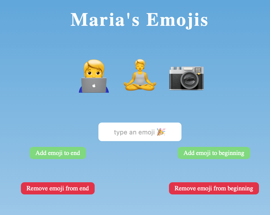 emoji app project